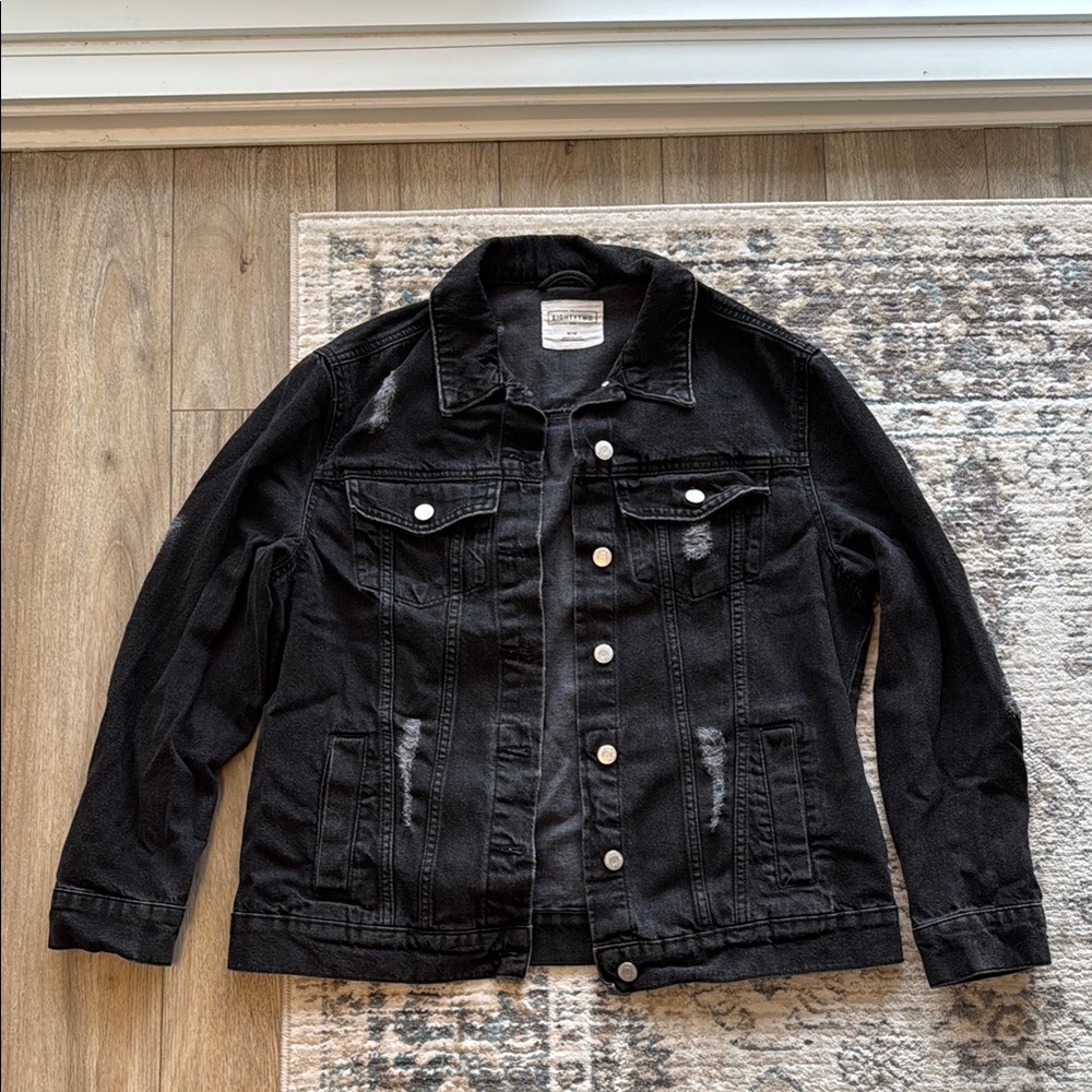 Ardene Black Jean Jacket